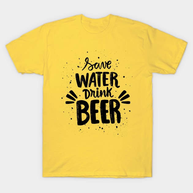 Beer T-Shirt by monkeyflip